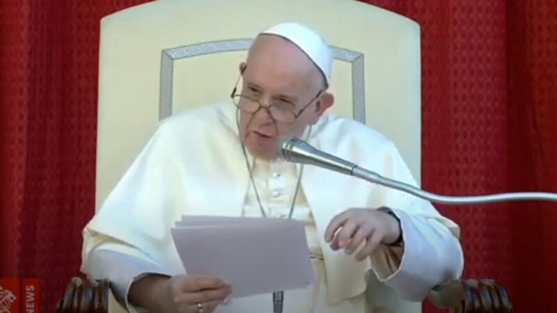 Catéchèse du pape François du 10 février 2021